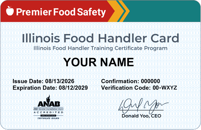 IL Food Handler Card