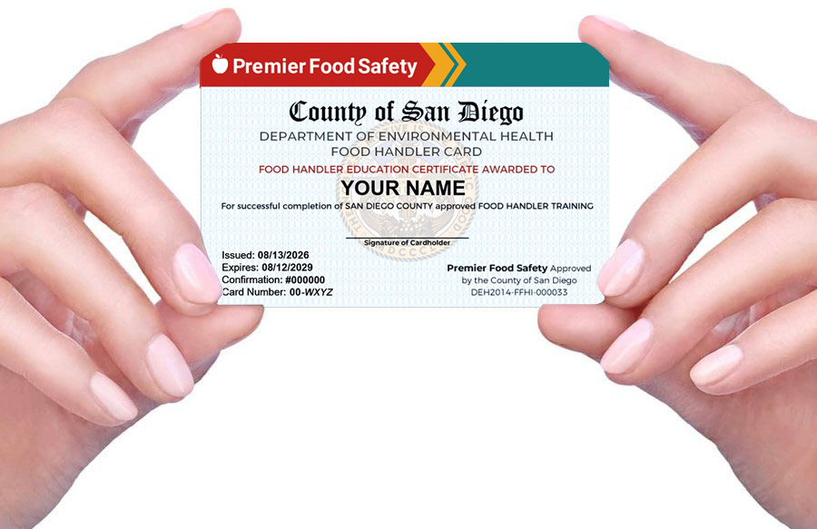 San Diego Food Handler Card